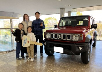 F様　ジムニーノマドご納車おめでとうございます！